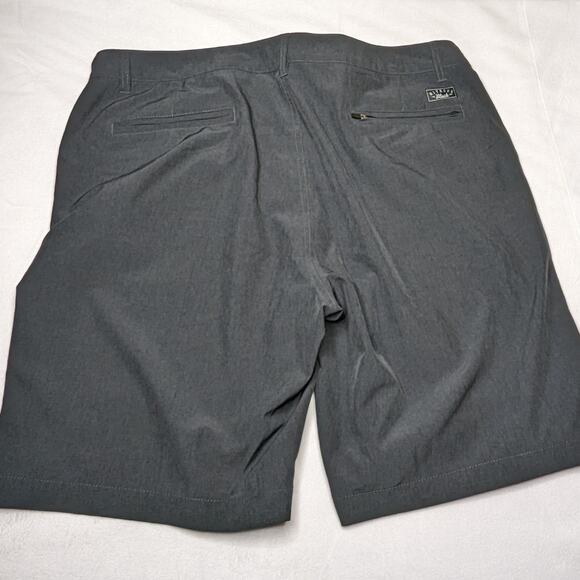 Nitrous Black Men's Hybrid Golf Shorts Black 40 Lightweight - Picture 2 of 4